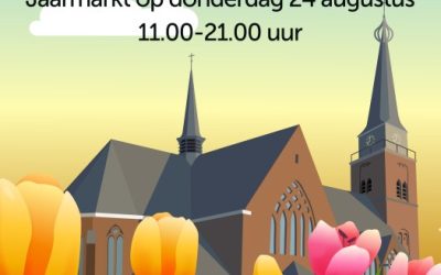 Maartenskerk Hillegom open tijdens Jaarmarkt