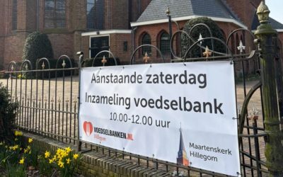Zaterdag 14 Maart inzameling voor de Voedselbank bij de Maartenskerk