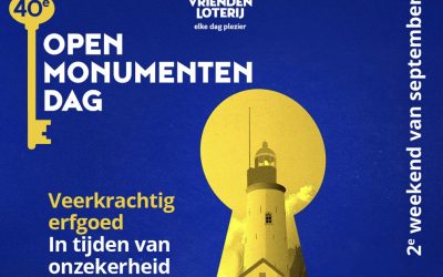 Zaterdag 12 september Open Monumentendag 2026 Veerkrachtig erfgoed in tijden van onzekerheid